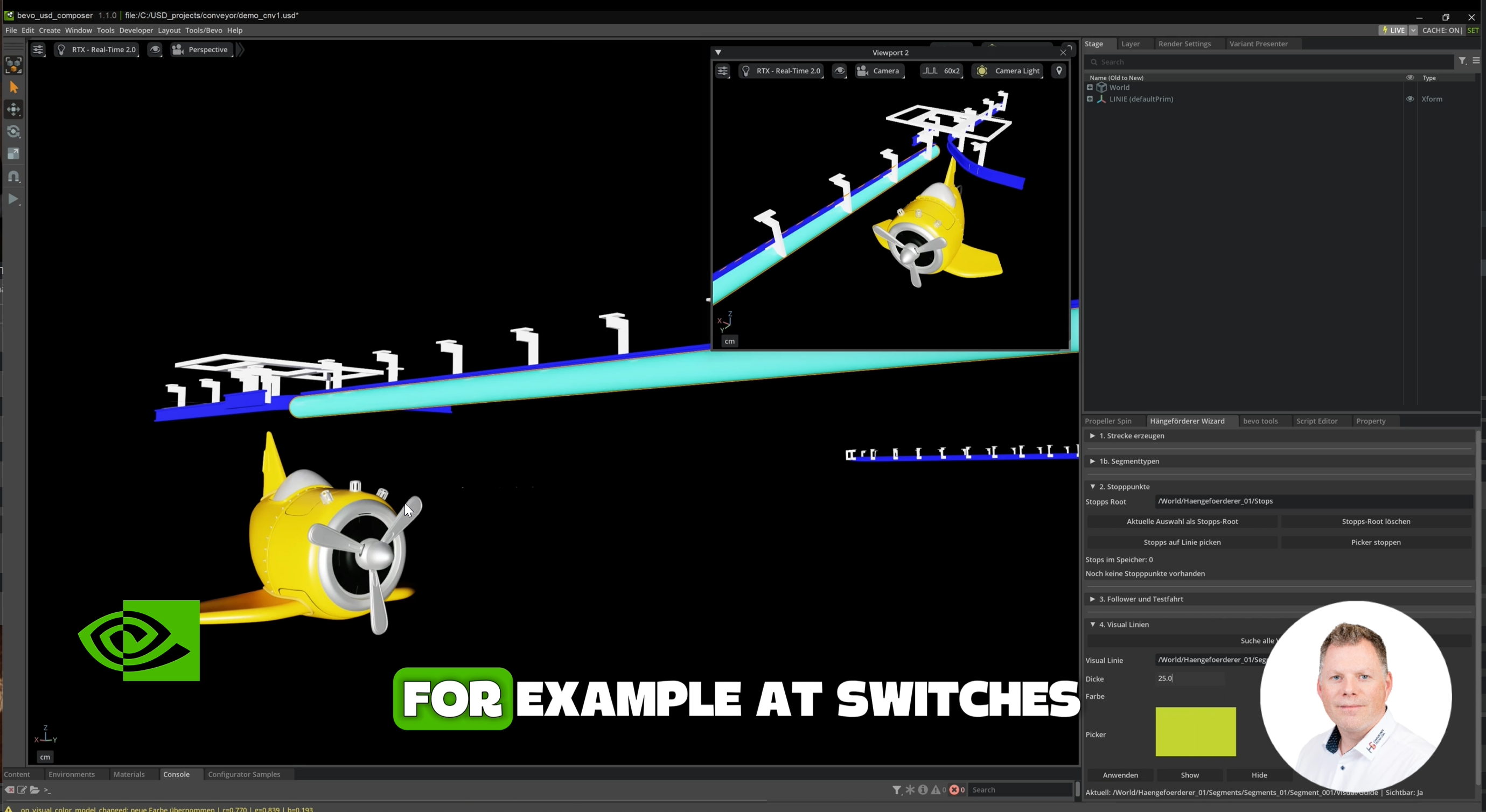 Hängeförderer Wizard – Screenshot 4