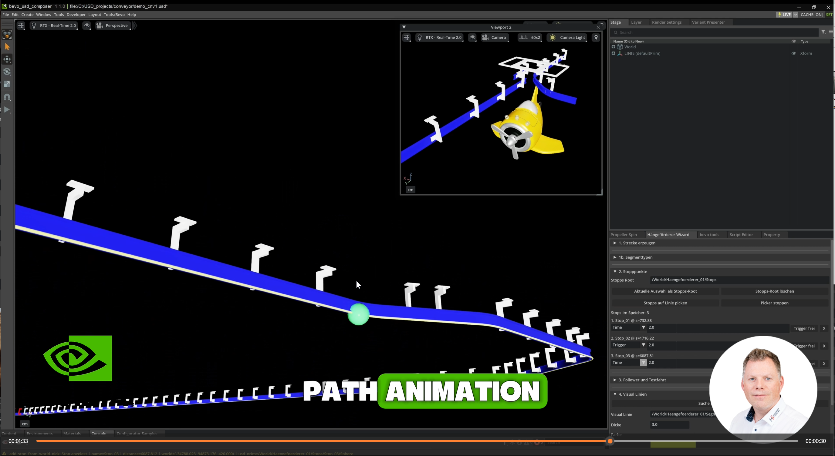 Hängeförderer Wizard – Screenshot 5