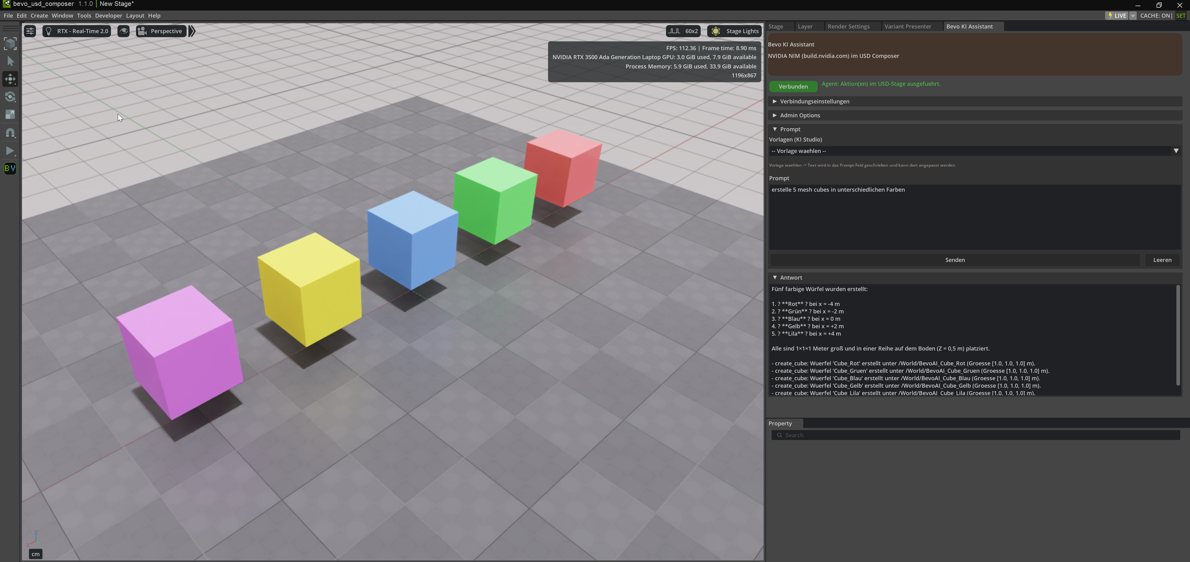 KI Assistant - USD Composer – Screenshot 2