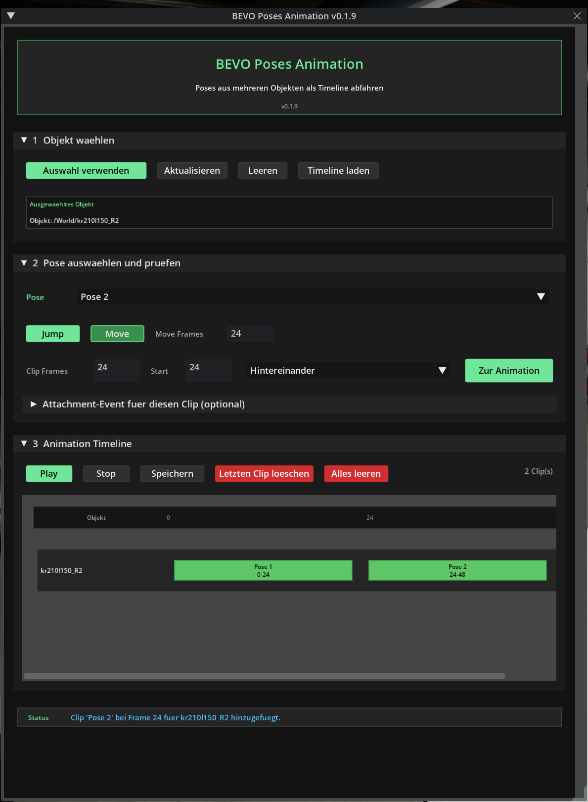 Pose Animation – Screenshot 2